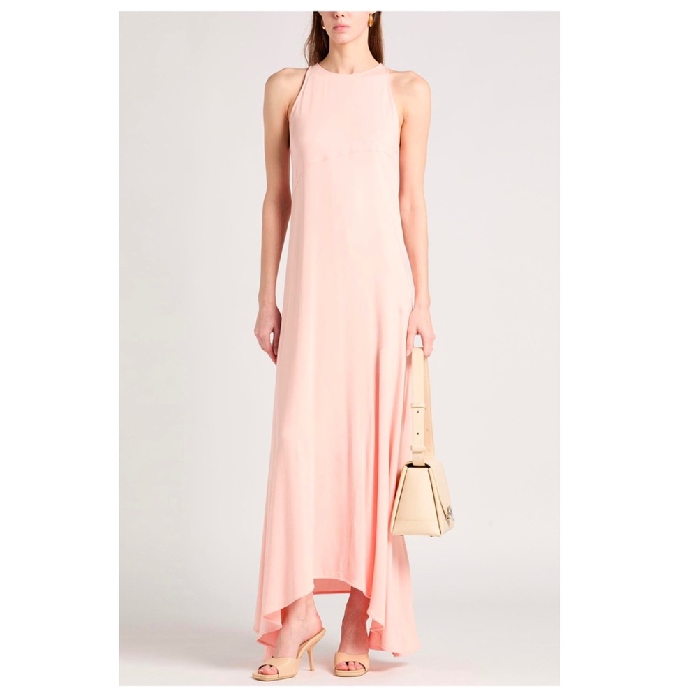 Jil Sander Crepe Maxi Dress